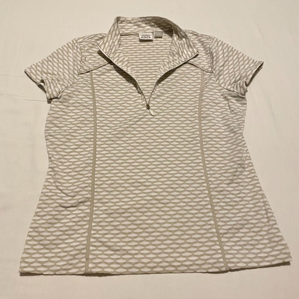 Zynergy Golf by Chicos Tshirt Womens Size 1 Shirt
